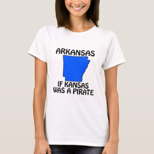 T-shirt Arkansas - Si le Kansas était un pirate