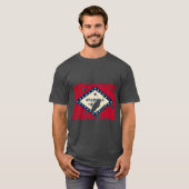 T-shirt Arkansas Splatter (Devant entier)