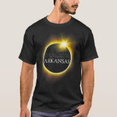 T-shirt Arkansas Total Solar Eclipse Avril 8 2024 USA Cart (Devant)