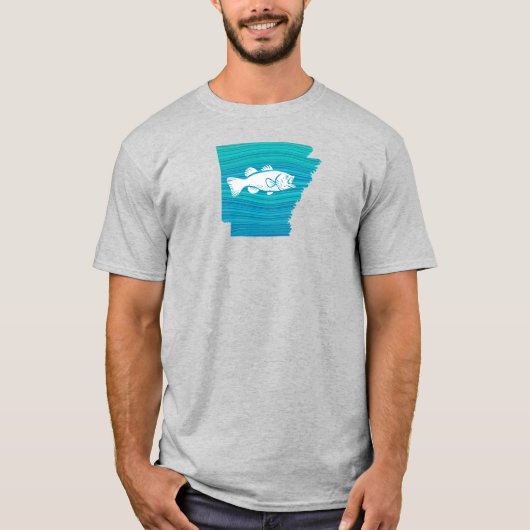 T-shirt Arkansas Wave Fishing (Devant)