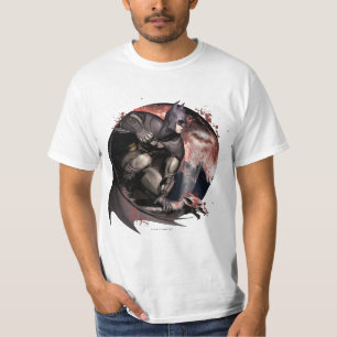 T-shirt Arkham City Batman Moon