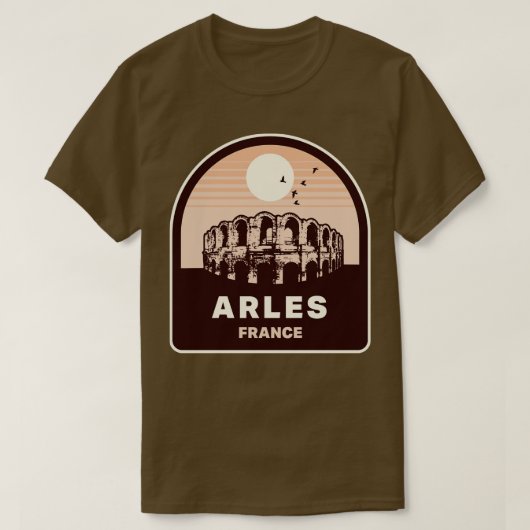 T-shirt Arles France (Design devant)
