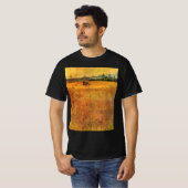 T-shirt Arles : Vue des champs de blé par Vincent van Gogh (Devant entier)