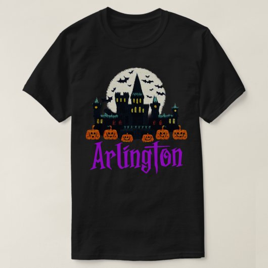 T-shirt Arlington Halloween (Design devant)