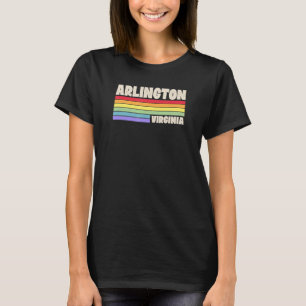 T-shirt Arlington Virginia Pride Rainbow Flag Gay pride Me