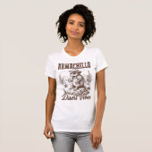 T-shirt Armachillo Cowboy Armadillo Desert Vibes Funny (Devant entier)