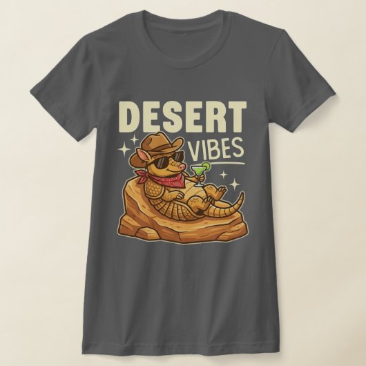 T-shirt Armachillo Funny Armadillo Chill Desert Vibes  (Poser)
