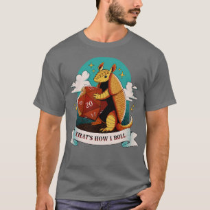 T-shirt Armadillo c'est comment je roule par Tobe Fonseca