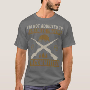 T-shirt Armadillo Hunter Amusant Commis à la Chasse à l'Ar