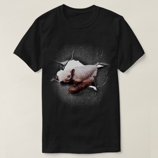T-shirt Armadillo : Percée face (Design devant)