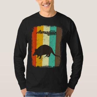 T-shirt Armadillo Retro les années 70 art animal Vintage