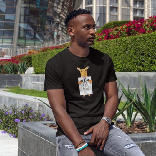 T-shirt Armadillo tenant l'oeil