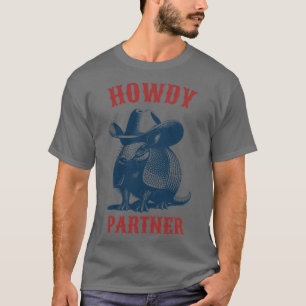 T-shirt Armadillo TShirt, partenaire Howdy
