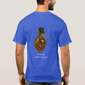 T-shirt Armand, armadillo ringmaster (Dos)