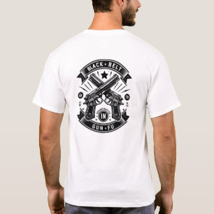 T-shirt Arme à ceinture noire Fu Grand Maître