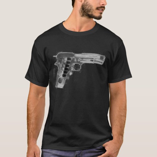 T-shirt arme à feu (Devant)