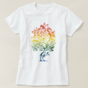 T-shirt Arme à Feu-Arbre-Image