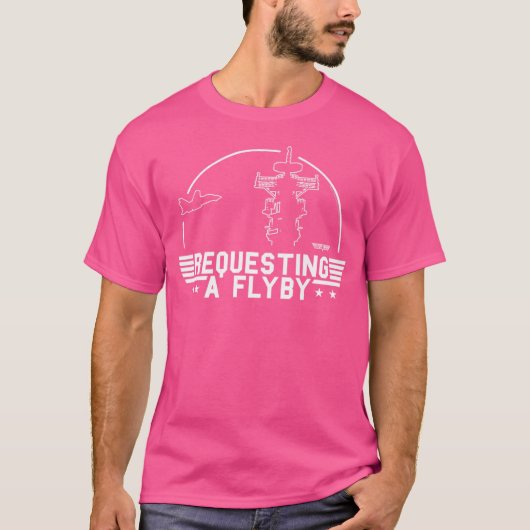 T-shirt Arme À Feu Supérieure Demandant Un Vol (Devant)