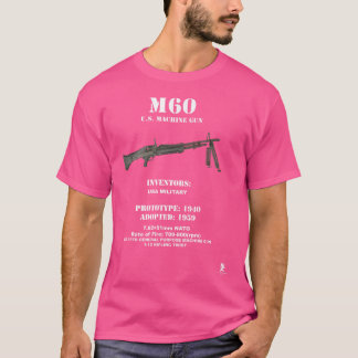 T-shirt Arme à mitrailleuse de la ceinture