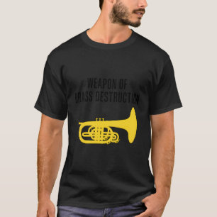 T-shirt Arme De Destruction De Laiton Drôle Marching Mello