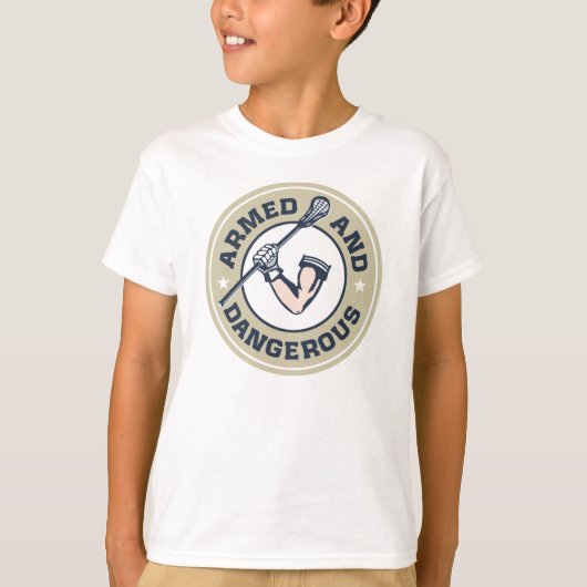 T-shirt Armé et dangereux (Devant)