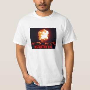 T-shirt Arme nucléaire - T blanc