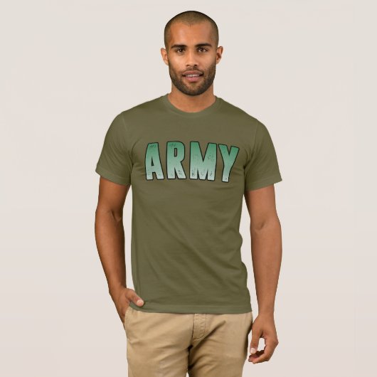 T-shirt Armée (Devant entier)