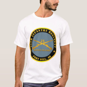 T-shirt Armée - 25e régiment d'infanterie - Fort Sill, OK