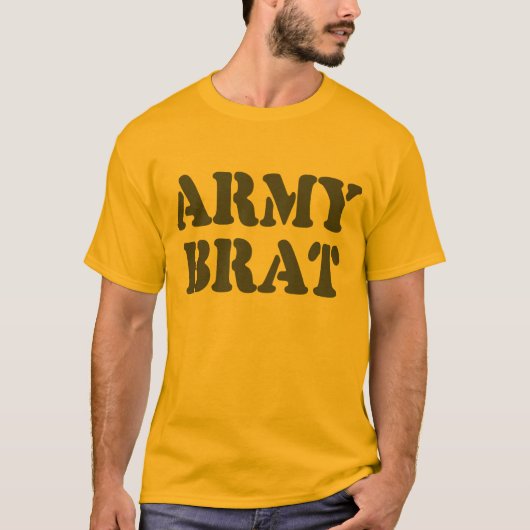 T-SHIRT ARMÉE BRAT (Devant)
