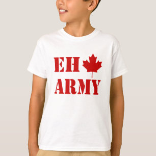 T-shirt Armée Canada Eh