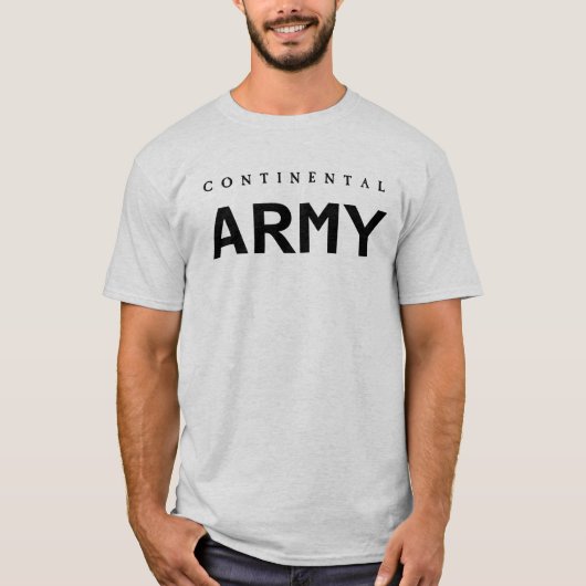 T-shirt Armée continentale (Devant)