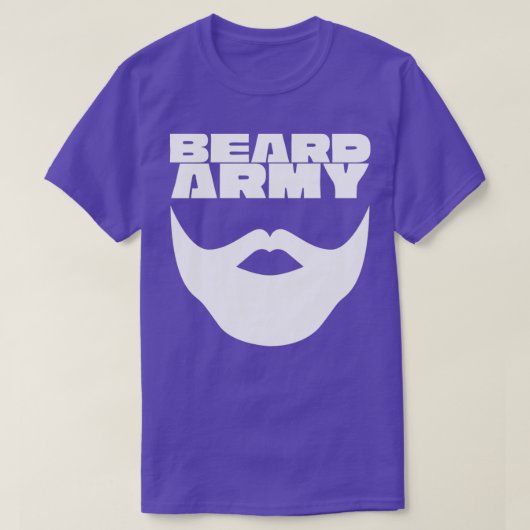 T-shirt Armée de la barbe (Design devant)