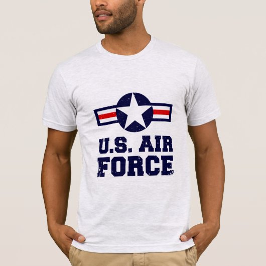 T-shirt Armée de l'air militaire des chemises hommes (Devant)
