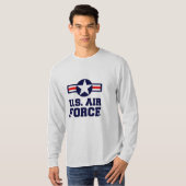 T-shirt Armée de l'air militaire des chemises hommes (Devant entier)