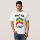 T-shirt Armée de Rasta (Devant entier)