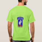 T-shirt Armée de terre 173e brigade aéroportée vétérans (Dos)