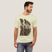 T-shirt Armée de terre cuite (Devant entier)