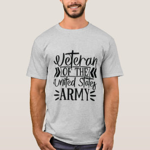 T-shirt Armée de terre militaire Fière