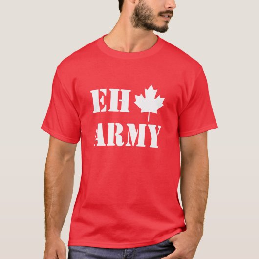 T-shirt Armée du Canada (Devant)