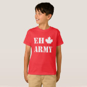 T-shirt Armée du Canada Eh (Devant entier)
