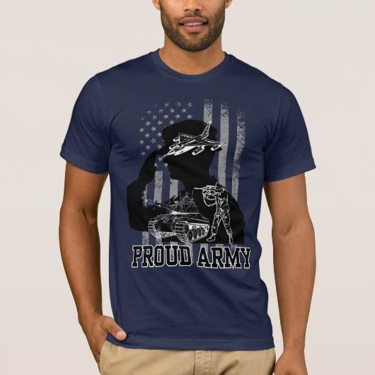 T-shirt Armée Fière (Devant)