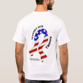 T-shirt Armée fière faite sur commande (Dos)