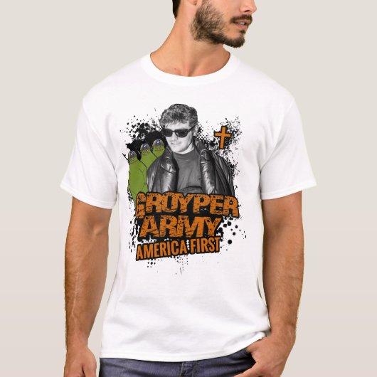 T-shirt Armée Groyper (Devant)