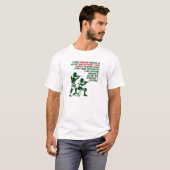 T-shirt Armée Plus Drôle que le Sport (Devant entier)