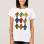 T-shirt Armée robotique n° 4 (Devant)