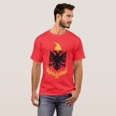 T-shirt Armée royale albanaise (Devant entier)