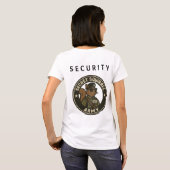 T-SHIRT ARMÉE SECRET SQUIRREL (SÉCURITÉ) (Dos entier)