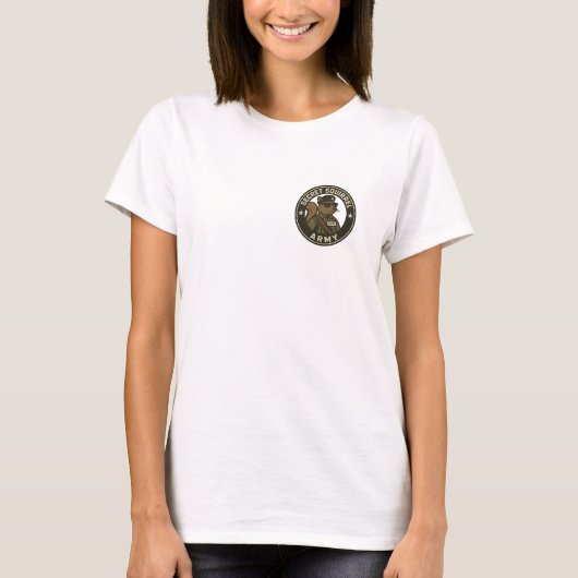 T-SHIRT ARMÉE SECRET SQUIRREL (SÉCURITÉ) (Devant)