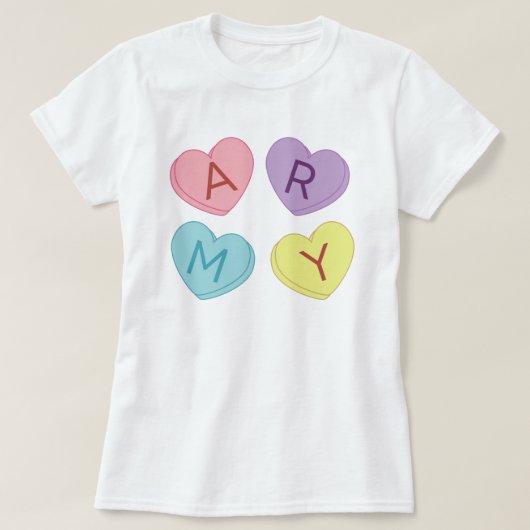 T-shirt Armée Sweettarts (Design devant)
