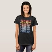 T-shirt Armenia Groovy Retro Armenian (Devant entier)